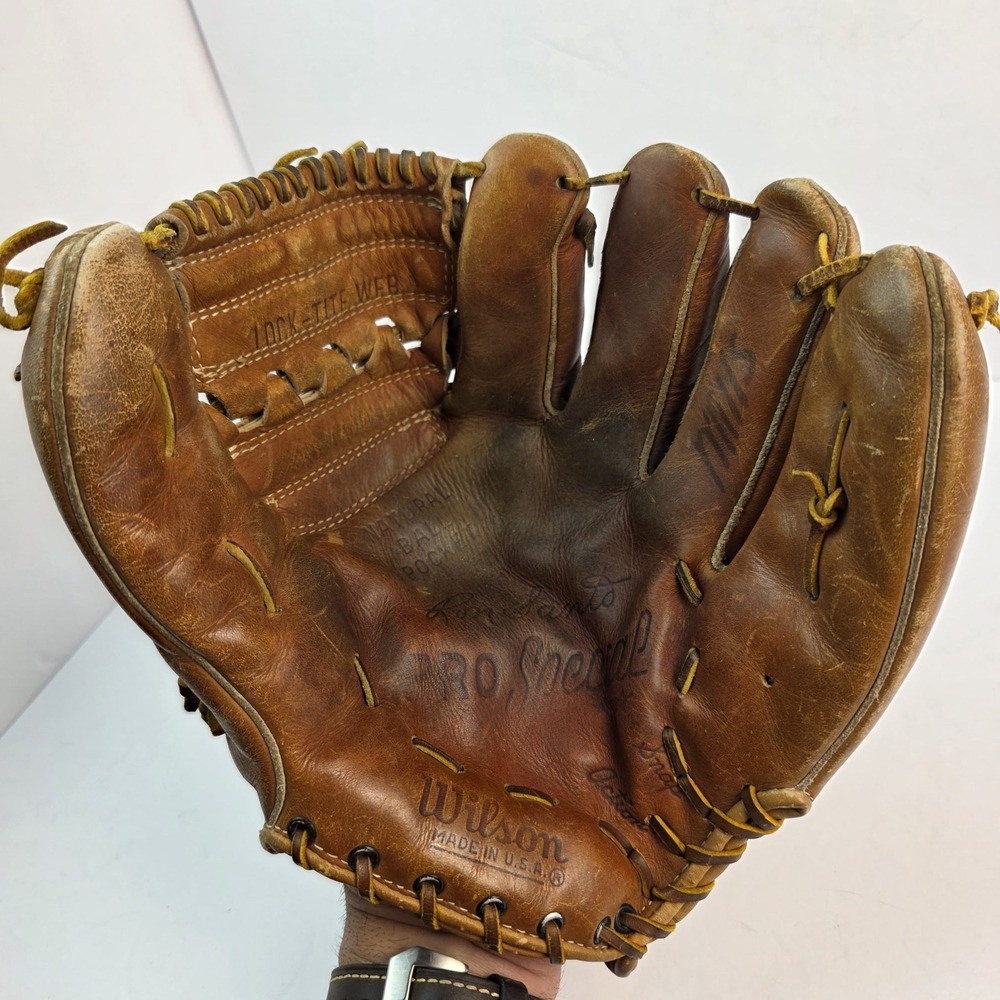 Vintage Wilson A2110 Ron Santo Pro Special Baseball Glove Leather Made in USA